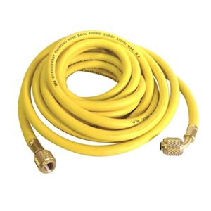  Flexible jaune longueur 5m, raccords 1/4 x 1/4' SAE - 400x400px